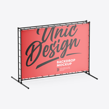 Backdrop Mockup - Customize Your Design Easily