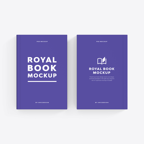 Royal Book Mockup