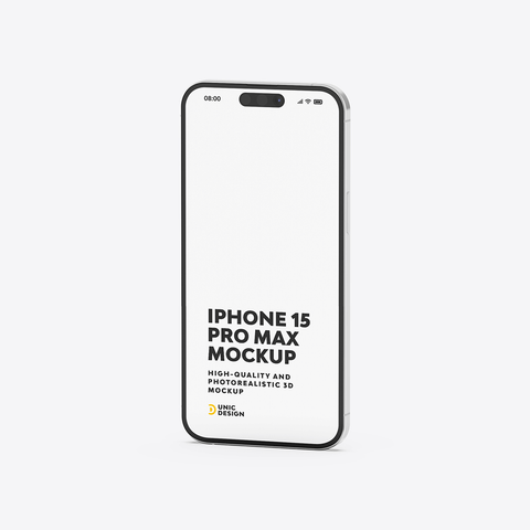 iPhone 15 Pro Max Mockup