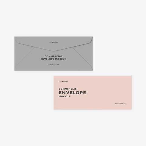 Commercial Envelope Mockup