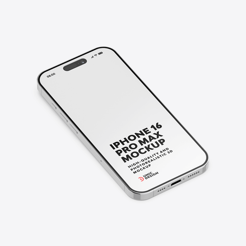 iPhone 16 Pro Max Mockup Set of 9