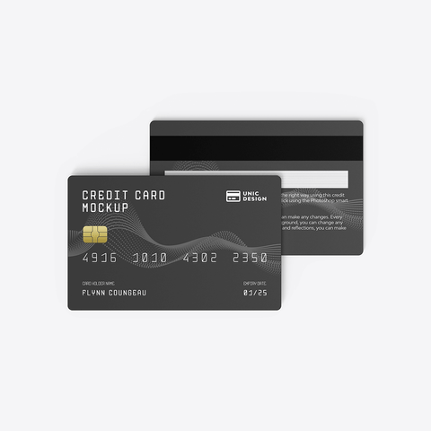 Credit Card Mockup