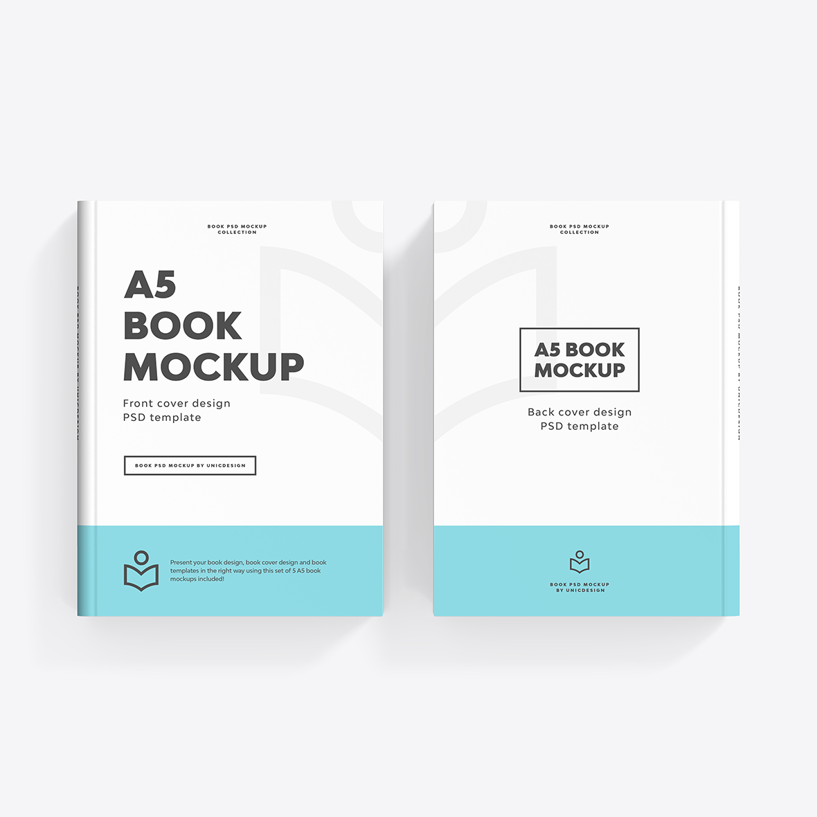 A5 Book Mockup