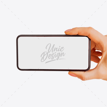 Woman Holding Phone Mockup