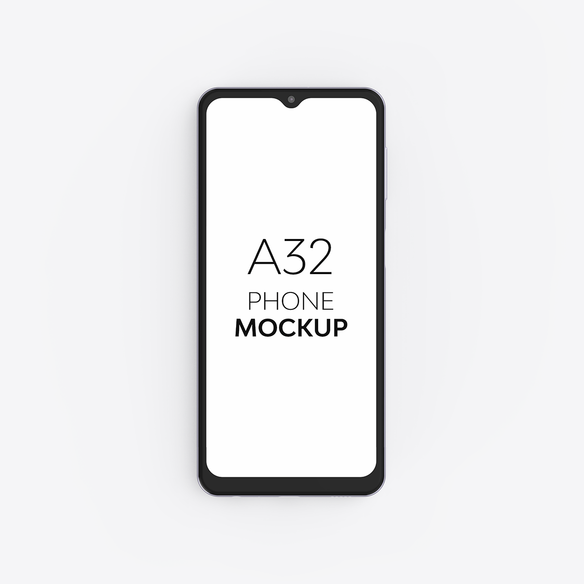 A32 Phone Mockup