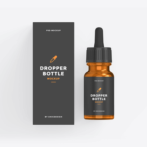 Dropper Bottle Mockup