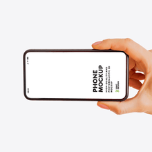 Woman Holding Phone Mockup