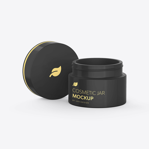 Cosmetic Jar Mockup