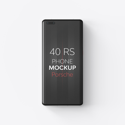 40 RS Phone Mockup