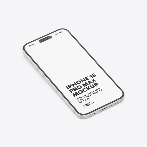 iPhone 15 Pro Max Mockup