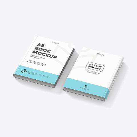 A5 Book Mockup