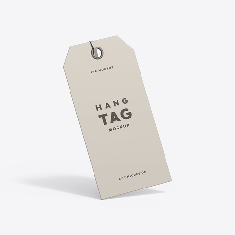 Hang Tag Mockup