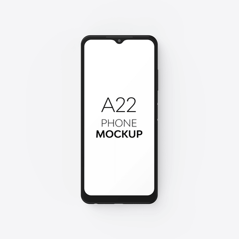 A22 Phone Mockup