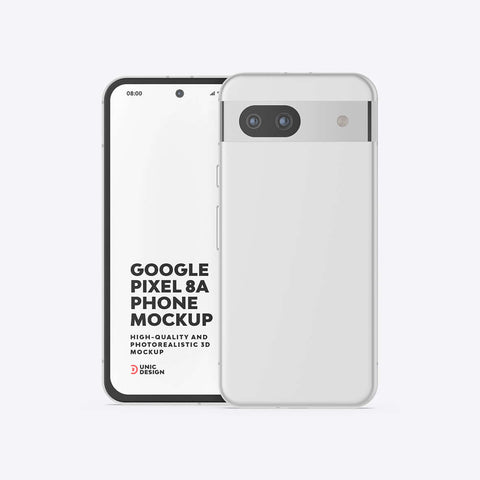 Google Pixel 8A Phone Mockup