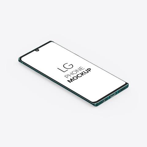 LG Phone Mockup