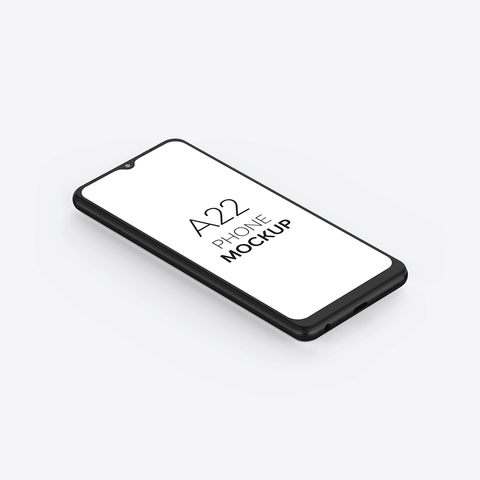 A22 Phone Mockup
