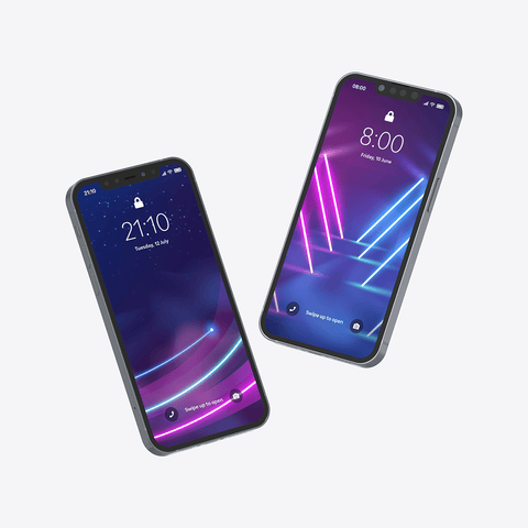 iPhone 12 & iPhone 13 Mockup