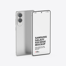 Samsung Galaxy S25 Edge Mockup