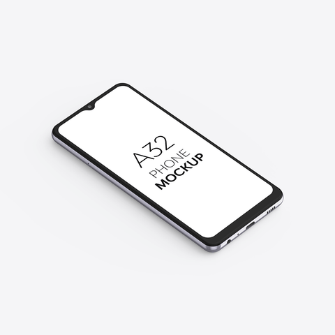 A32 Phone Mockup