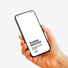Woman Holding Phone Mockup