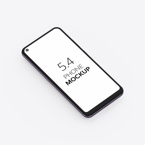 5.4 Phone Mockup