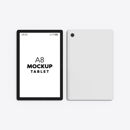 A8 Tablet Mockup