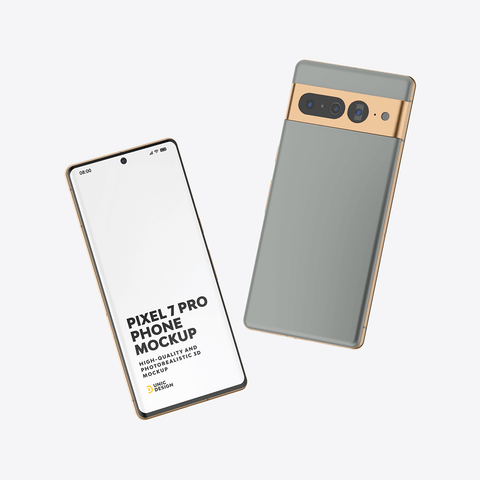 Pixel 7 Pro Phone Mockup