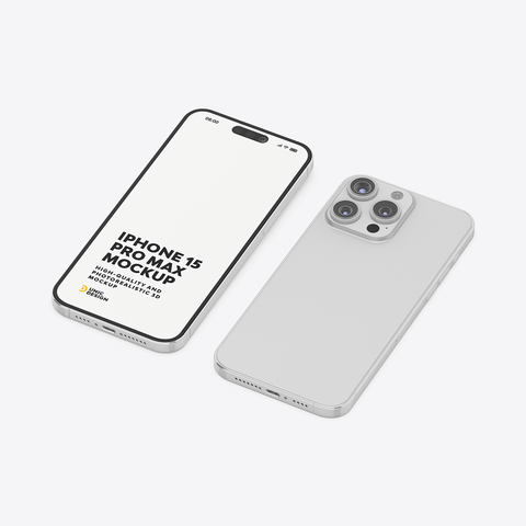 iPhone 15 Pro Max Mockup