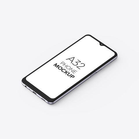 A32 Phone Mockup