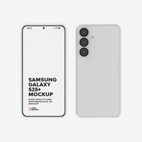 Samsung Galaxy S25+ Mockup