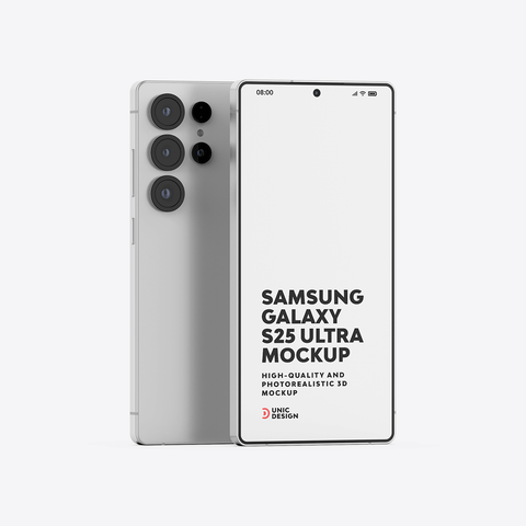 Samsung Galaxy S25 Ultra Mockup