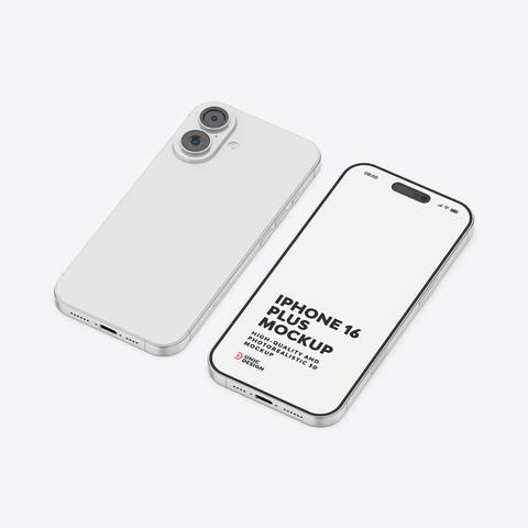 iPhone 16 Plus Mockup