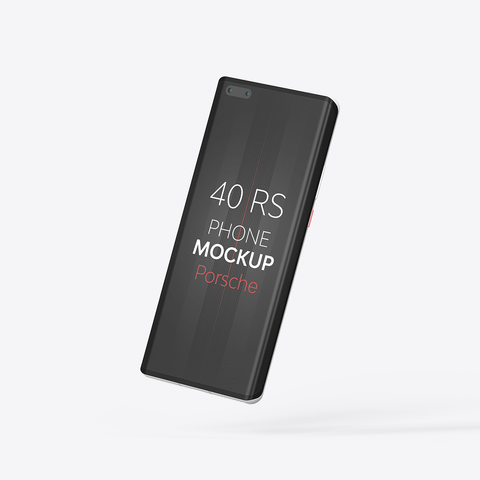 40 RS Phone Mockup