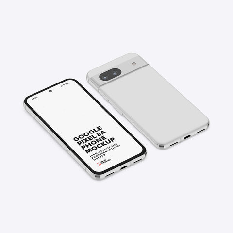 Google Pixel 8A Phone Mockup