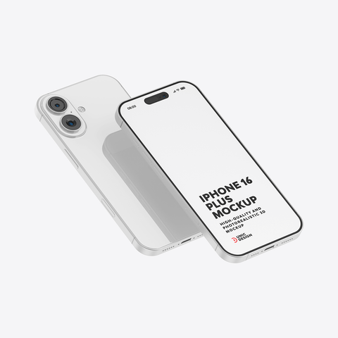 iPhone 16 Plus Mockup