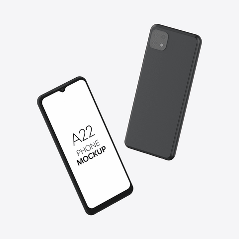 A22 Phone Mockup