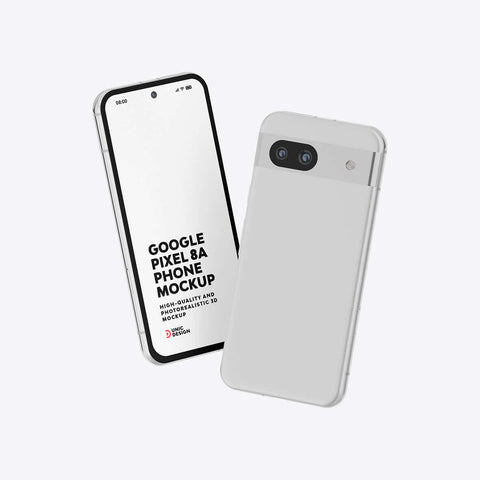 Google Pixel 8A Phone Mockup