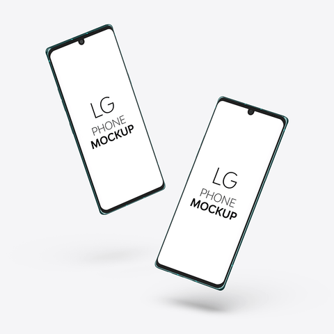 LG Phone Mockup