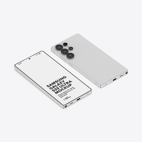 Samsung Galaxy S25 Ultra Mockup
